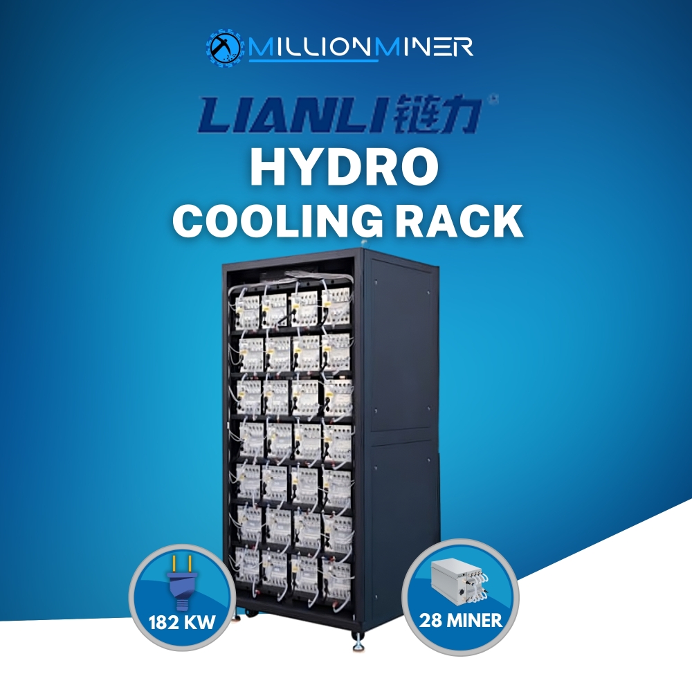 Lianli Hydro Water Cooling Cabinet for BTC Hydro ASIC Miners (Rack de refrigeración) 28 Miner version