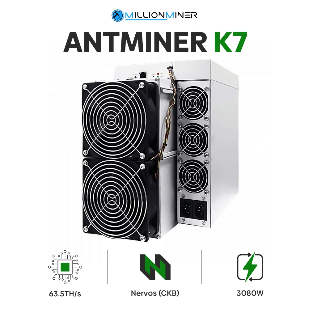 Bitmain Antminer K7 63.5 TH/s (NEW)