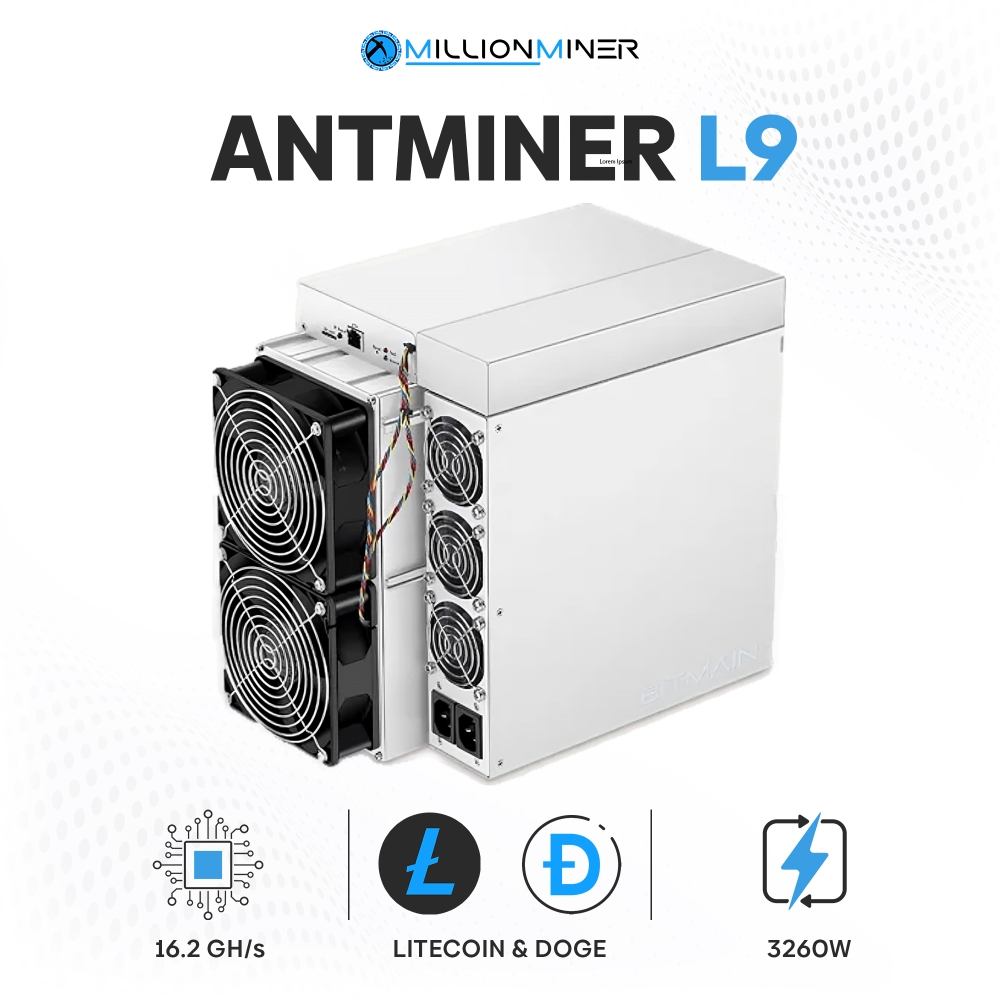 Bitmain Antminer L9 (16.2Gh) Scrypt (DOGE/LTC) Miner - COMING SOON