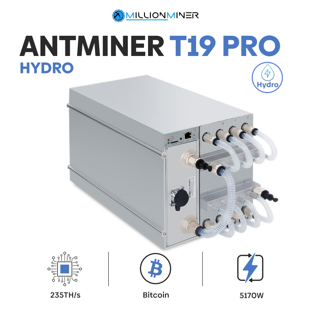 BITMAIN ANTMINER T19 PRO HYDRO (235 TH/S)