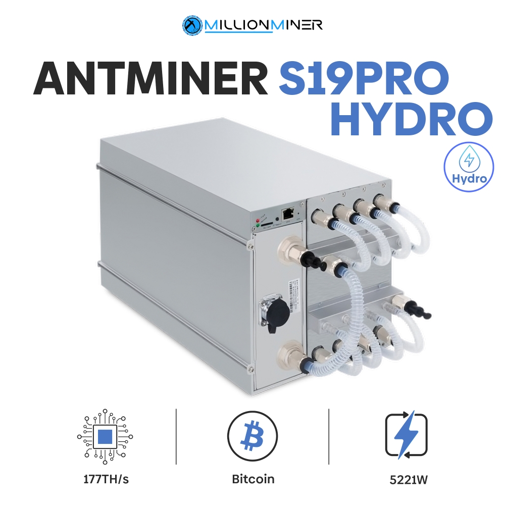 BITMAIN ANTMINER S19 PRO Hydro (177 THs) New