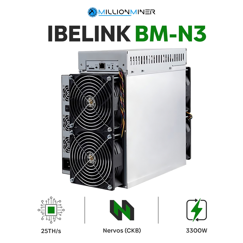 iBeLink BM-N3 (25 TH/s) Nervos (CKB) Miner - Nuevo