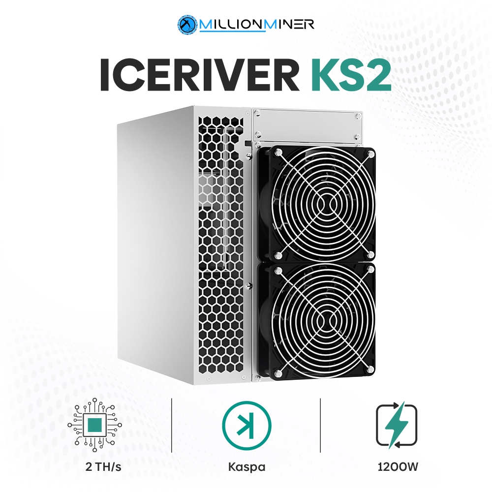 IceRiver KS2 (2 TH/s) Kaspa (KAS) Miner - New