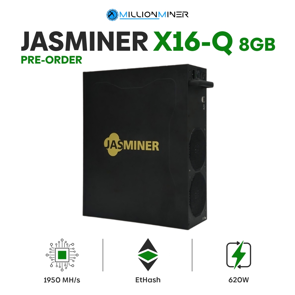 JASMINER X16-Q - 8GB (1950 MH/s) Pre-Order June 2023