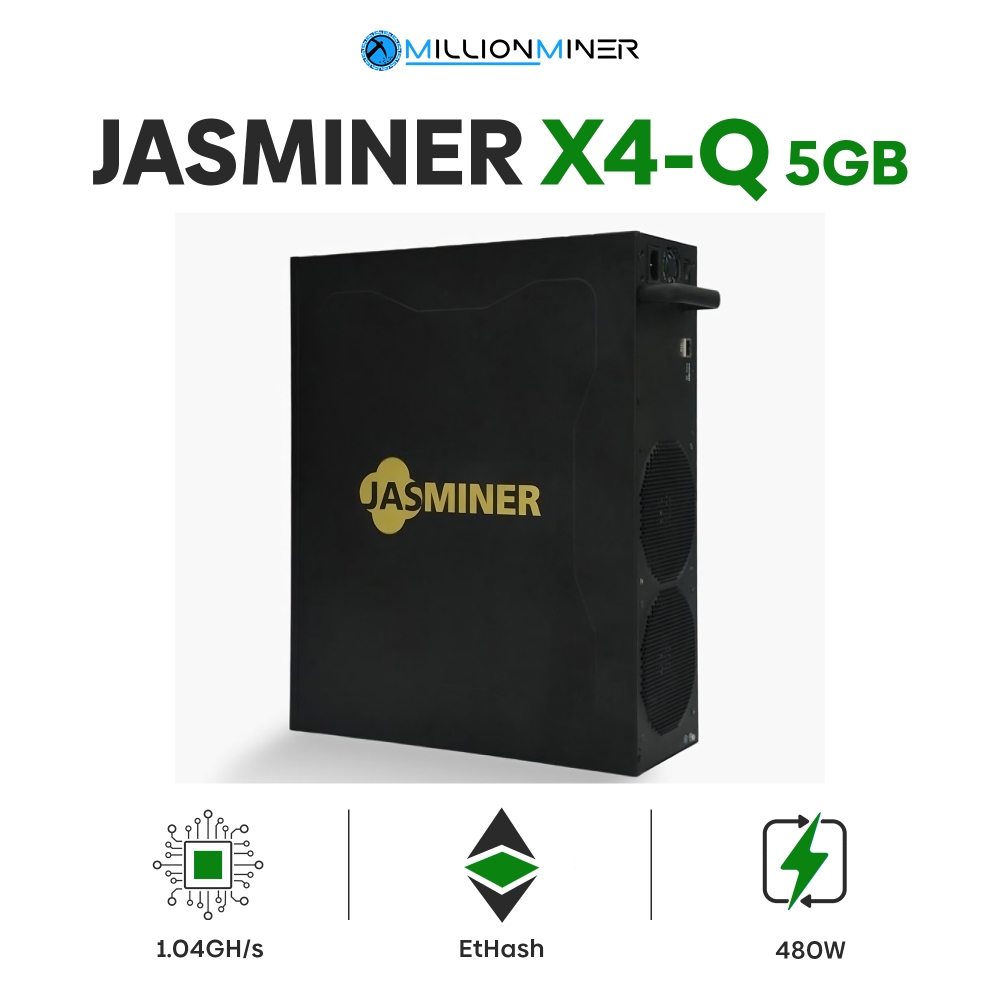 JASMINER X4-Q 5GB - (1.04GH/s) New