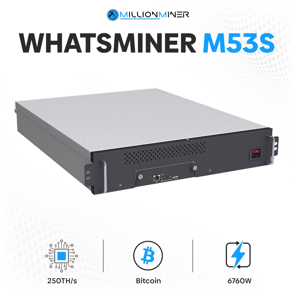 MicroBT Whatsminer M53S (250 TH/s) New