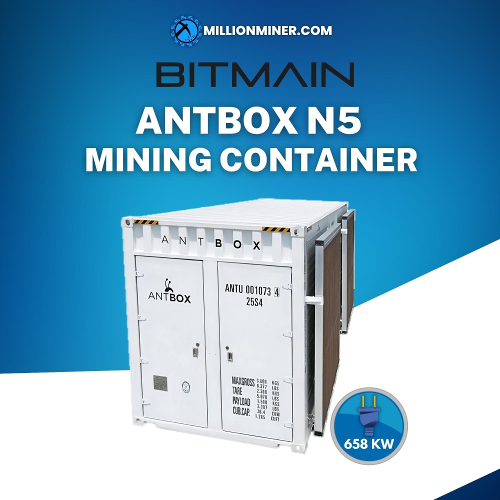 Bitmain Antbox N5 Mobile Mining Container 20HQ 658KW Outdoor V2