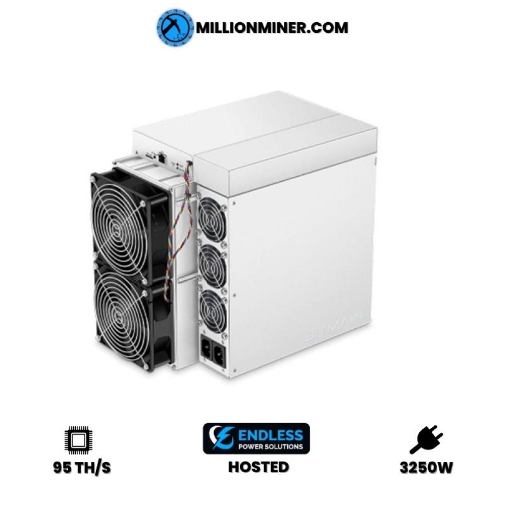 BITMAIN ANTMINER S19 95TH incl. hosting