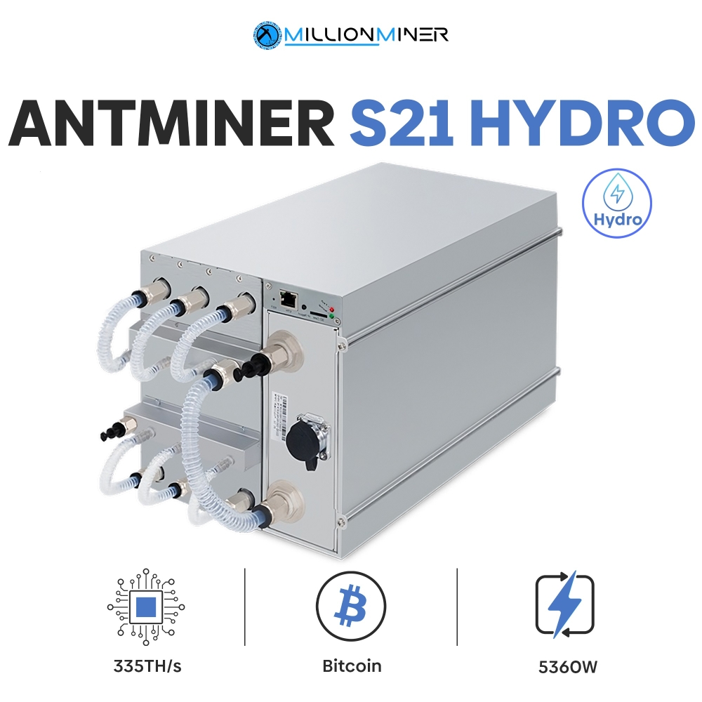 Image of Antminer S21 Hyd (335Th) Antminer S21 Hydro 335T