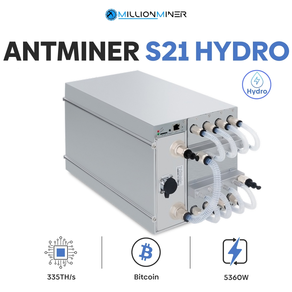 Bitmain Antminer S21 Hydro (335TH/s)
