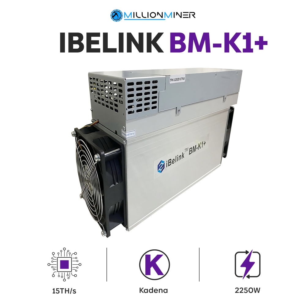 iBeLink BM-K1+ 15TH/s Kadena Miner
