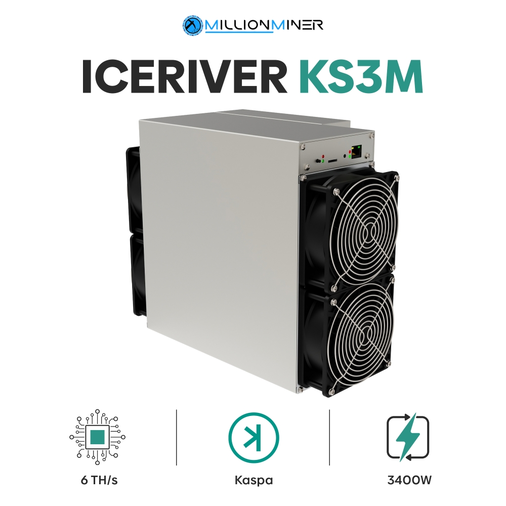 Iceriver KS3M (6TH/s) Kaspa (KAS) Miner