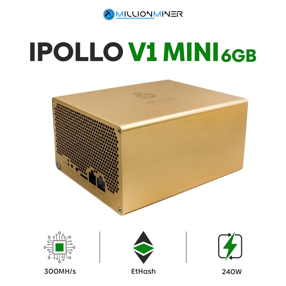iPollo V1 Mini 300MH/s - millionminercom