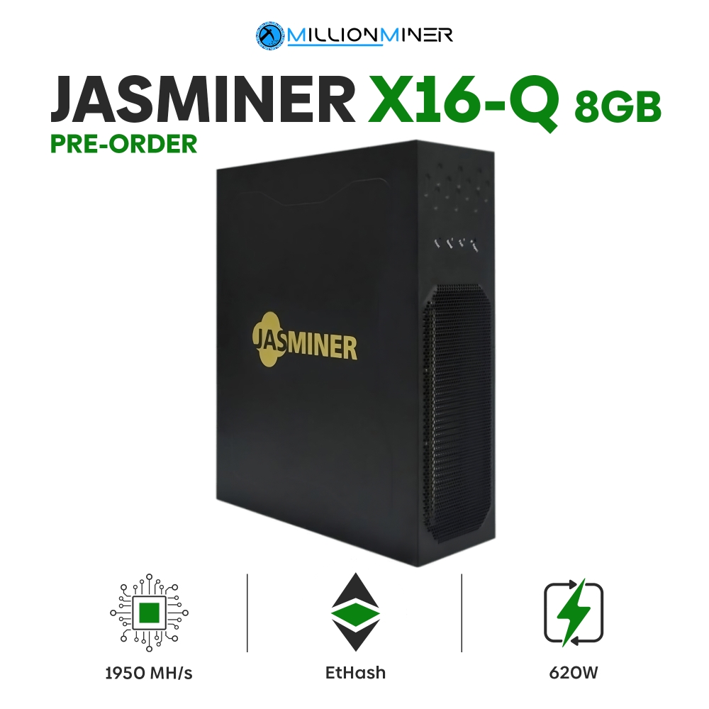 JASMINER X16-Q 1950 MH/s Ethereum Classic Miner - Millionminer