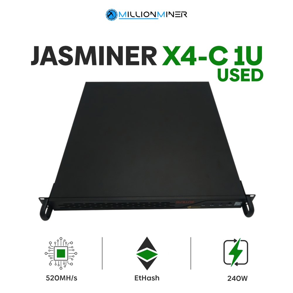 JASMINER X4-1U 5GB - 520 MH / s - millionminercom