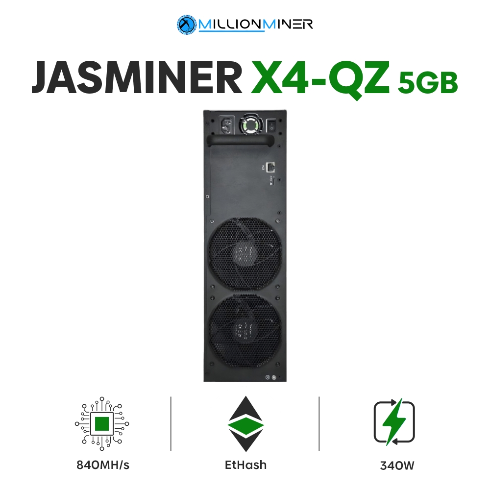 JASMINER X4-QZ 5GB - 840 MH / s - millionminercom