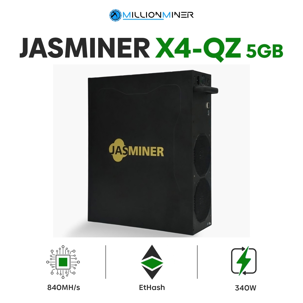 JASMINER X4-QZ 5GB - 840 MH / s - millionminercom