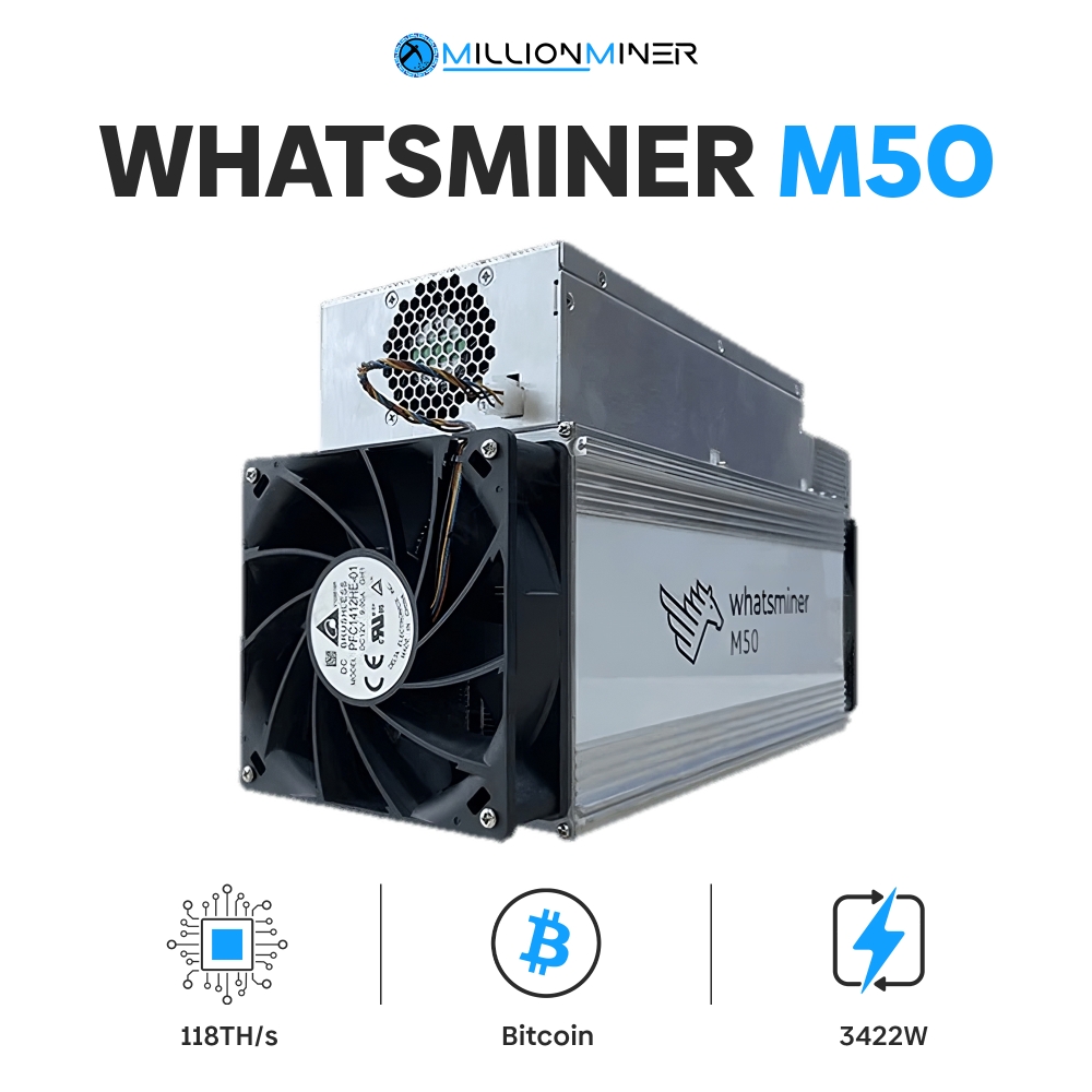 MICROBT WHATSMINER M50S MILLIONMINER.COM