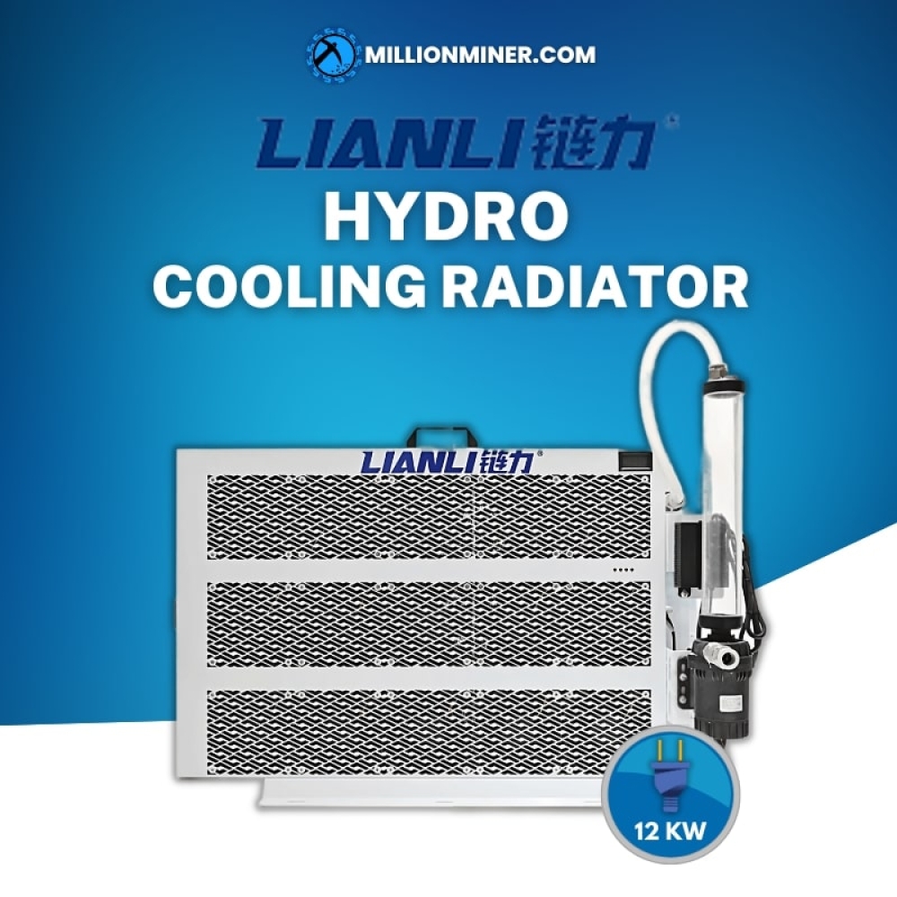 Lianli Water Cooling Radiator 12KW for Hydro BTC Miners