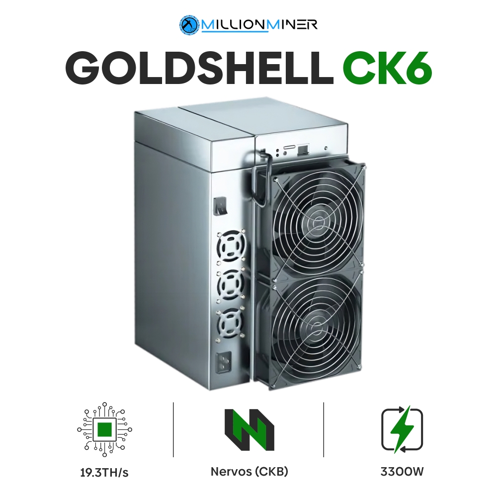 Goldshell CK6 19.3 TH - millionminercom