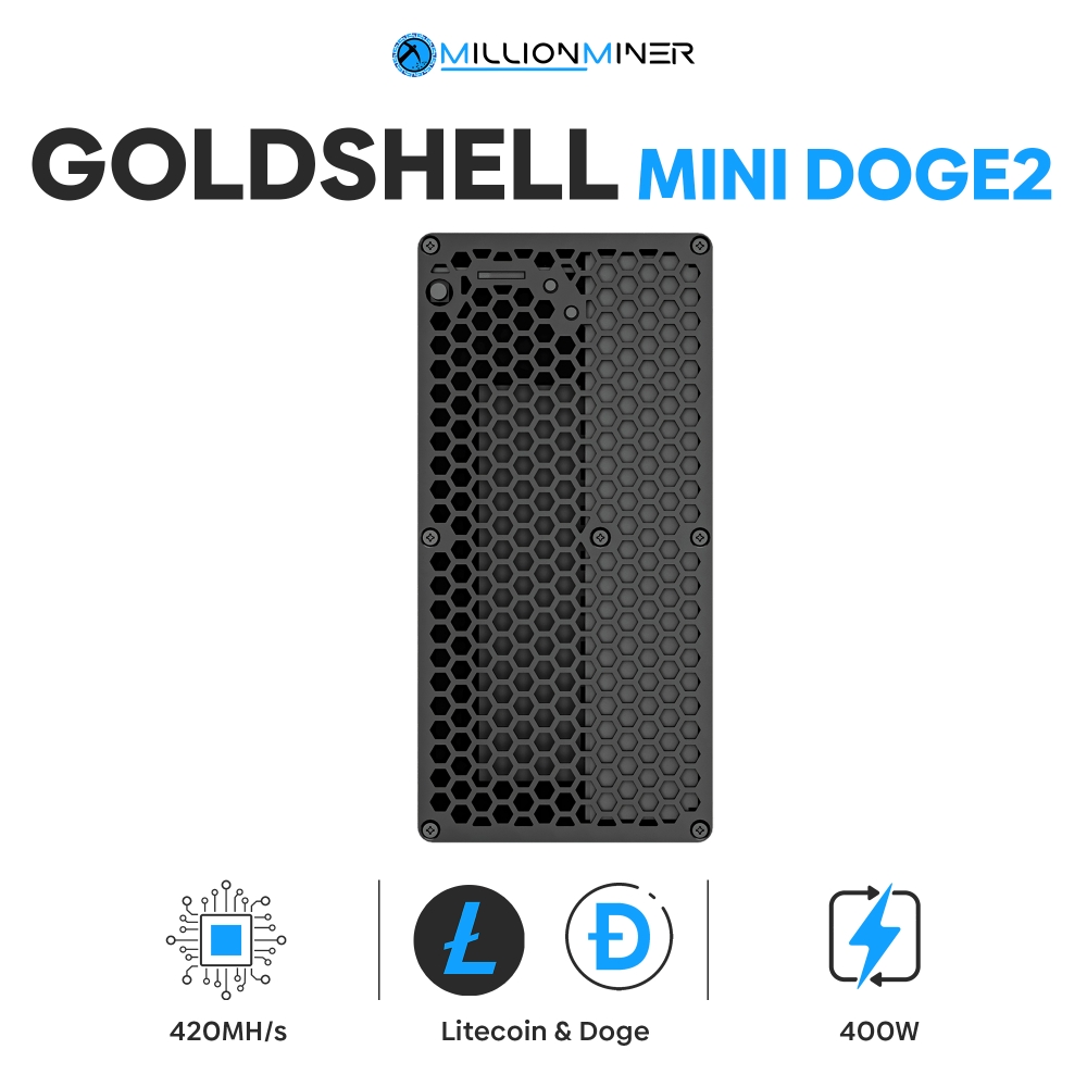 GOLDSHELL MINI DOGE 2 MINER (420MH/S)