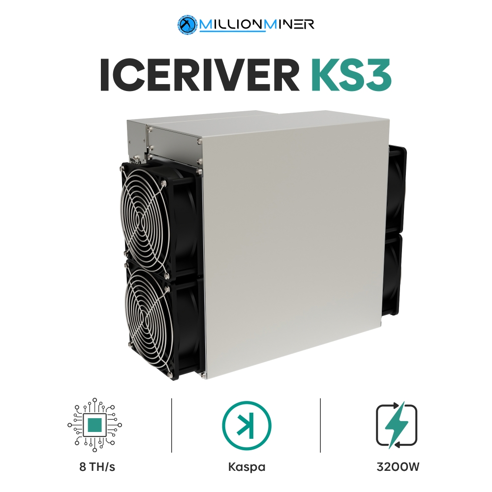 Iceriver KS3 (8TH/s) Kaspa (KAS) Miner