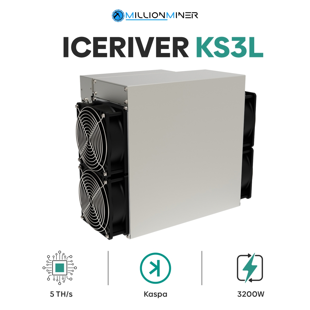 IceRiver KS3L (5 TH/s) Kaspa Miner