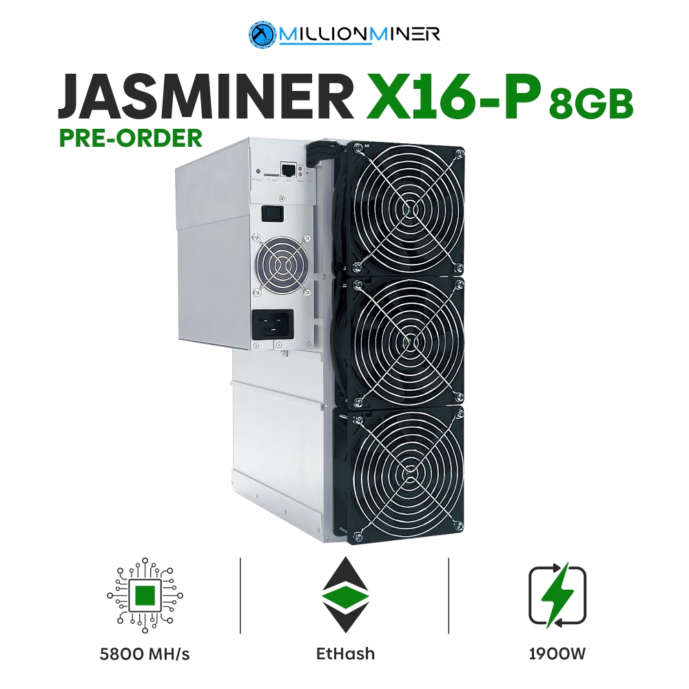 JASMINER X16-P 5800MHS ETC ETHASH MINER