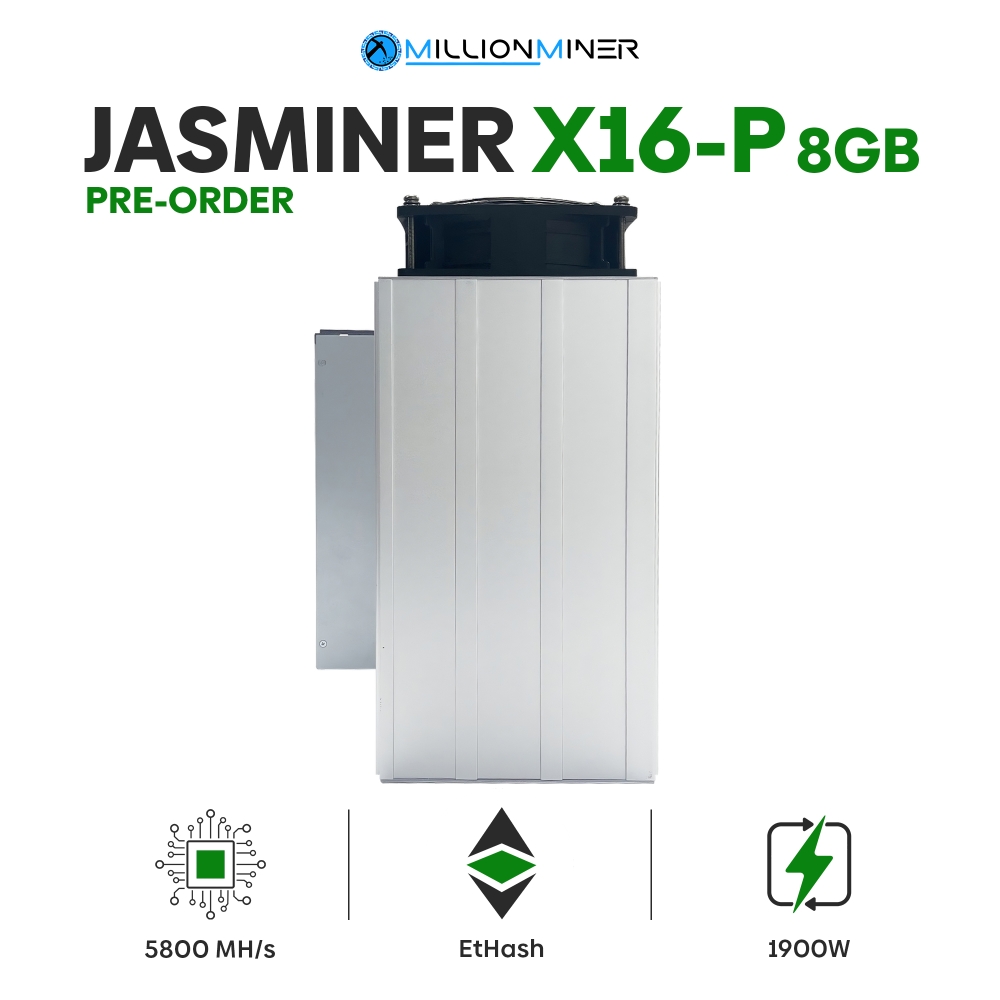 JASMINER X16-P 5800MHS ETC ETHASH MINER