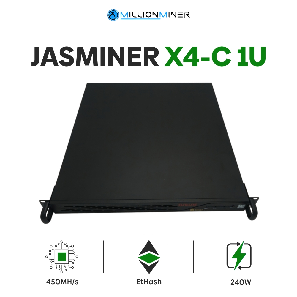 JASMINER X4-C 1U 450Mhs - 5GB NEW