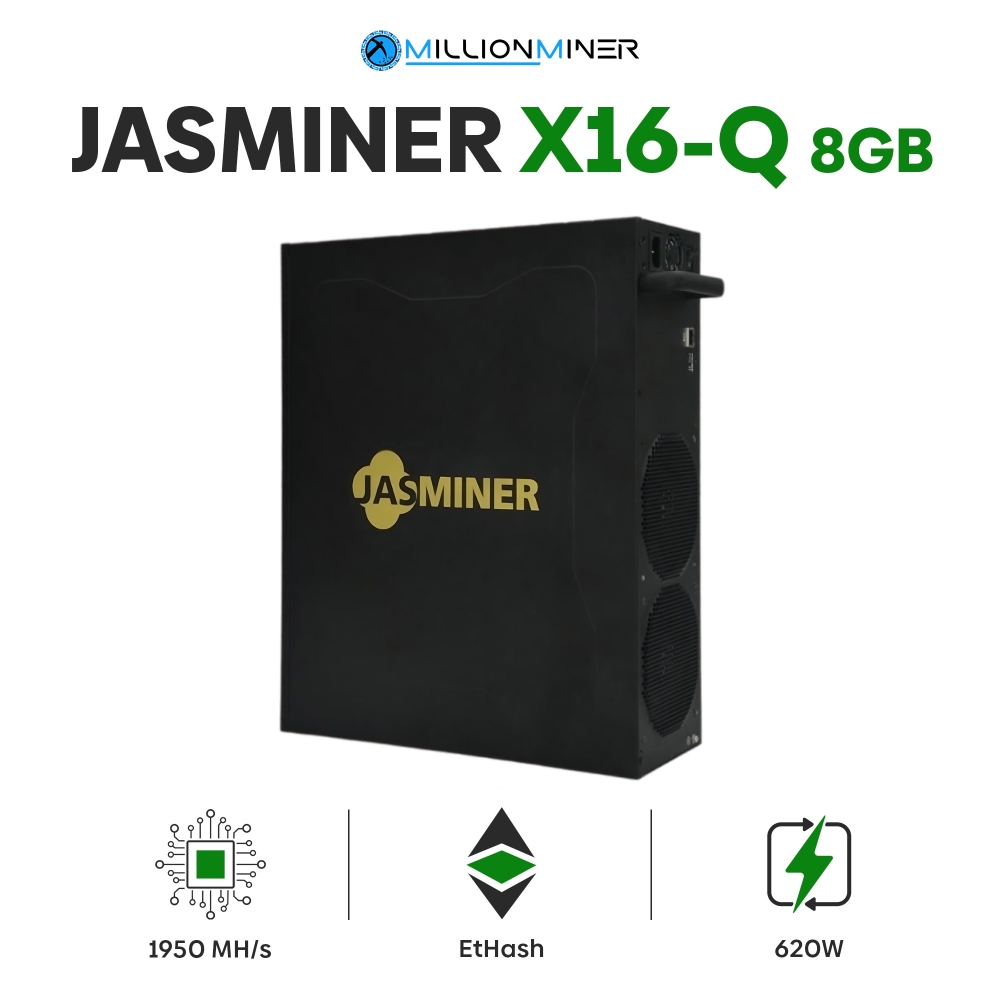 JASMINER X16-Q 1950 MH/s Ethereum Classic Miner - Millionminer