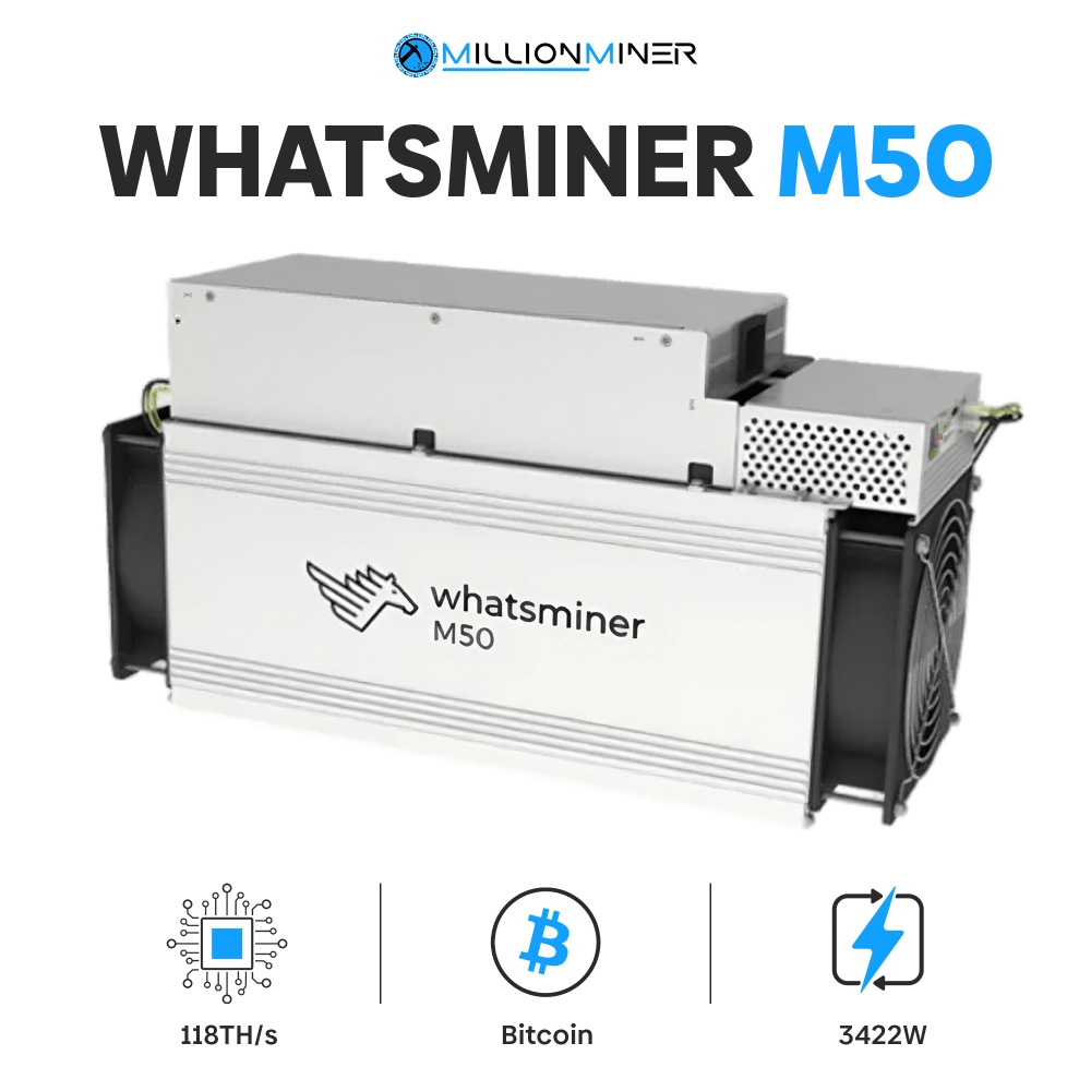 MICROBT WHATSMINER M50S MILLIONMINER.COM