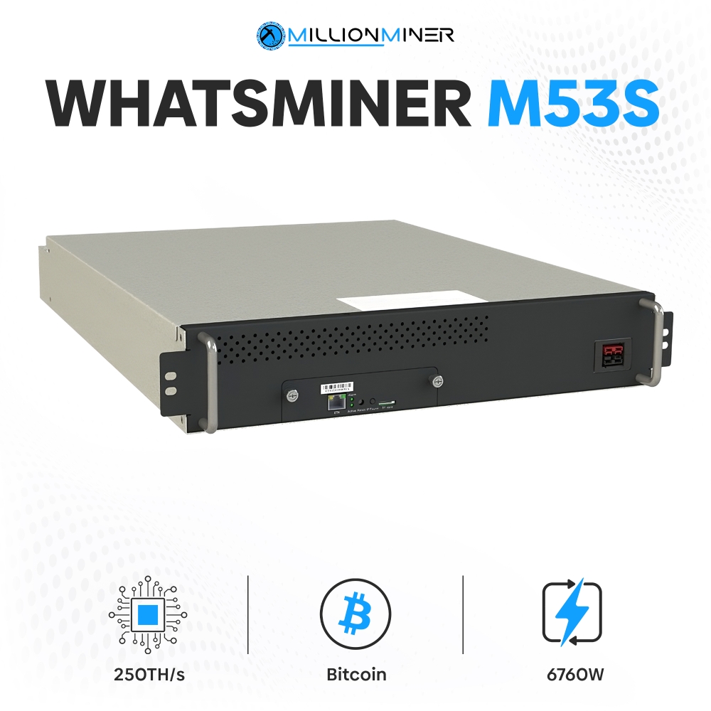 MicroBT Whatsminer M53S 250 TH/s