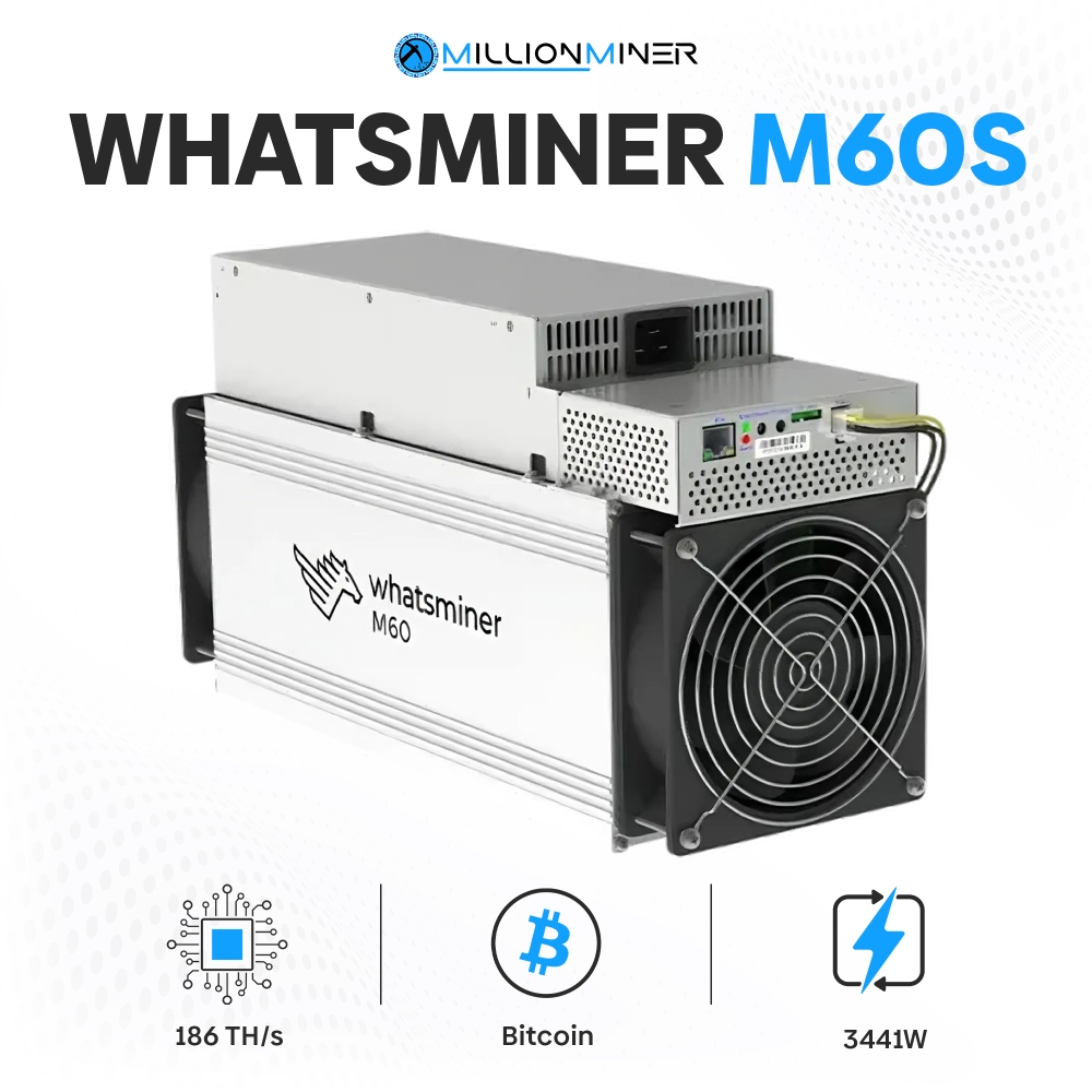 MicroBT WhatsMiner M60s (186 TH/s)